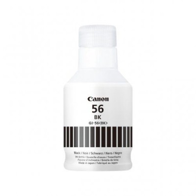 TINTEIRO ECOTANK CANON GI56BK 70ML 6K PRETO ORIGINAL