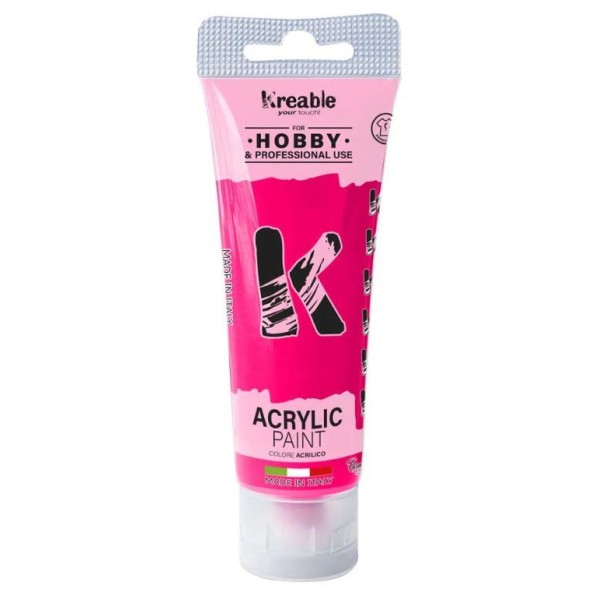 BISNAGA TINTA ACRILICA TOY COLOR 75ML MAGENTA