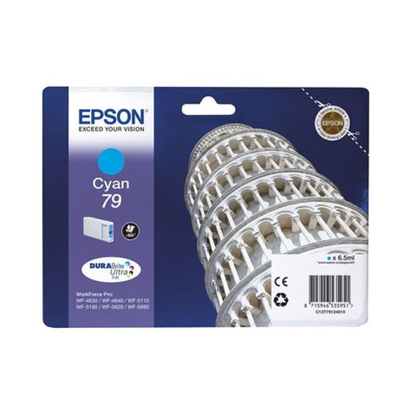 TINTEIRO EPSON T7912 79 CYAN ORIGINAL