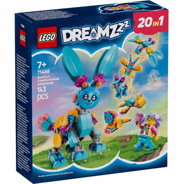 LEGO DREAMZZZ AVENTURAS CRIATIVAS COM ANIMAIS DE BUNCHU