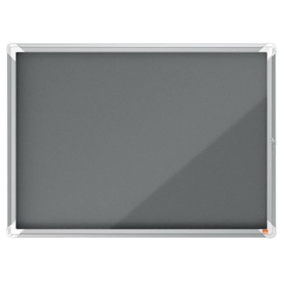 VITRINE DE PAREDE NOBO PARA INTERIOR  C/ 1x PORTA EM VIDRO  C/ FECHADURA P/ 8 xA4