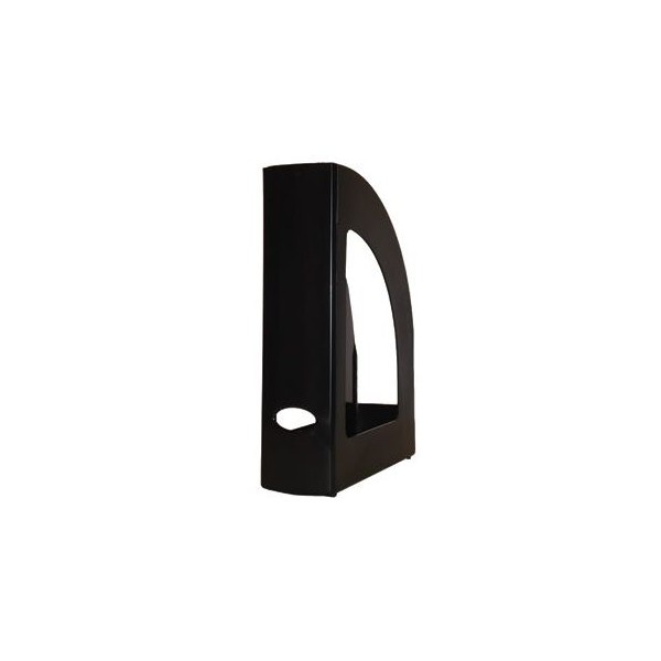PORTA REVISTAS PLASTICO 320x250x80mm PRETO