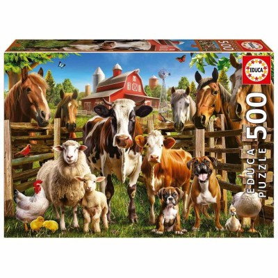 PUZZLE EDUCA 500 PECAS OS TRAQUINAS DA QUINTA
