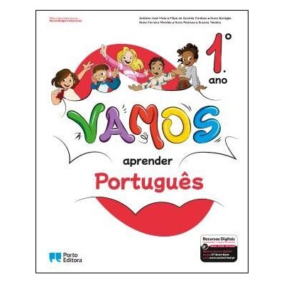 Livro VAMOS aprender Português - 1.º Ano Manual 2025