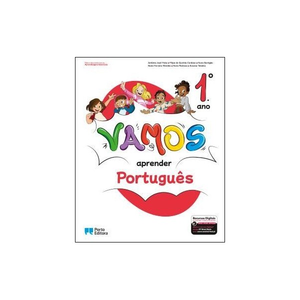 Livro VAMOS aprender Português - 1.º Ano Manual 2025