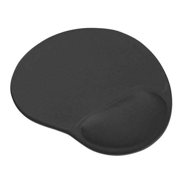 TAPETE RATO CROMAD CR0862 C/ APOIO PARA PULSO EM GEL PRETO
