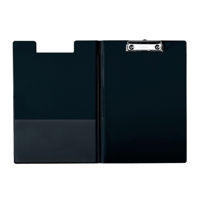 CLIP BOARD (PRANCHETA) 360º CARTAO FORRADO PP ESSELTE  A4 C/ MINICLIP - PRETO