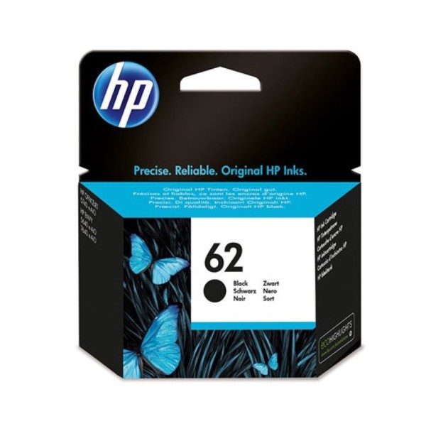 TINTEIRO HP Nº 62 PRETO ORIGINAL