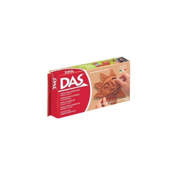 PASTA DE MODELAR DAS 500gr. - TERRACOTA