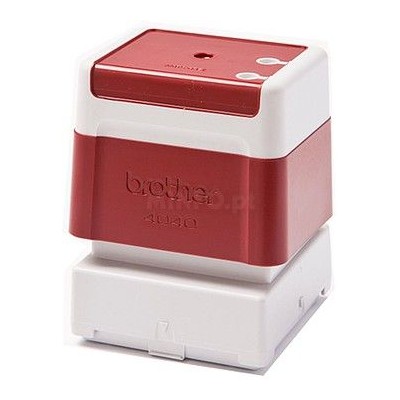 CARIMBO BROTHER 40x40mm VERMELHO