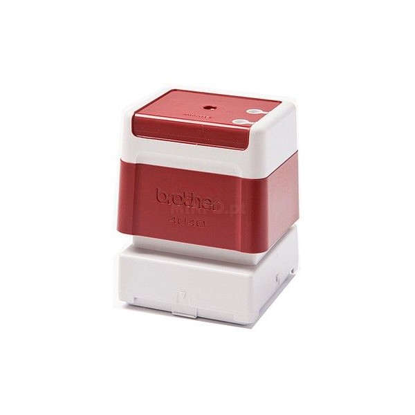CARIMBO BROTHER 40x40mm VERMELHO