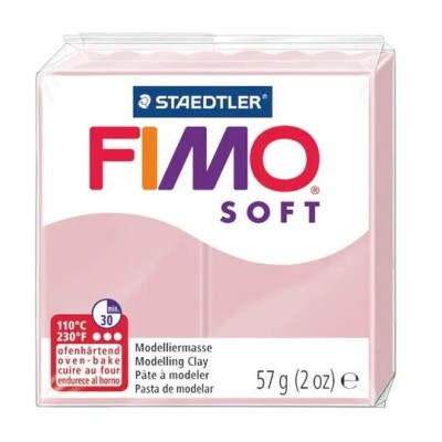 PASTA MODELAR FIMO SOFT 56/57gr. ROSA CLARO 21