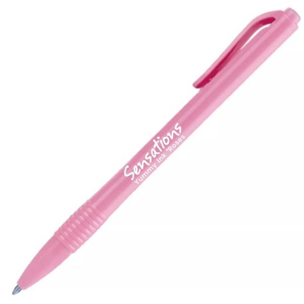 ESFEROGRAFICA RETRATIL NEWPEN SENSATIONS - PERFUMADA  ROSA