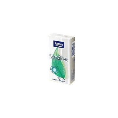 LENÇOS DE PAPEL RENOVA SENSITIVE 10unid