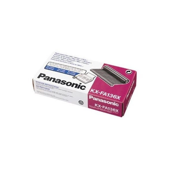 ROLO FAX PANASONIC KXFA136X (2xROLOS) ORIGINAL