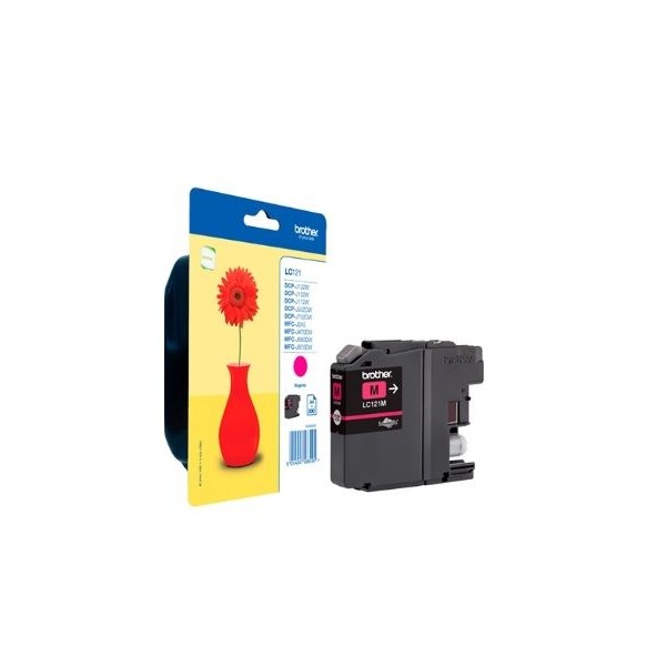 TINTEIRO BROTHER LC121 MAGENTA ORIGINAL