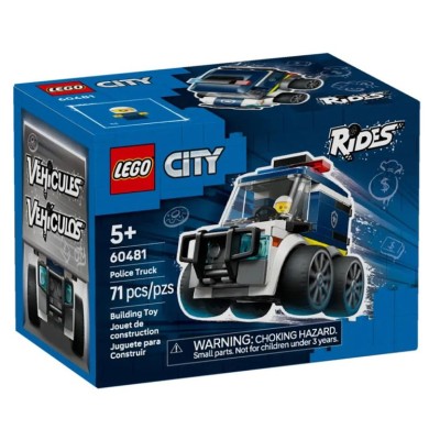 LEGO CITY VEICULOS - CAMIAO DA POLICIA 