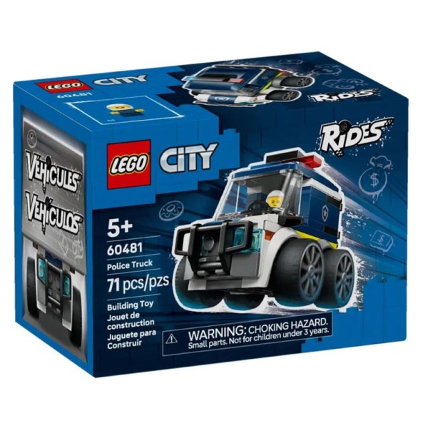 LEGO CITY VEICULOS - CAMIAO DA POLICIA 