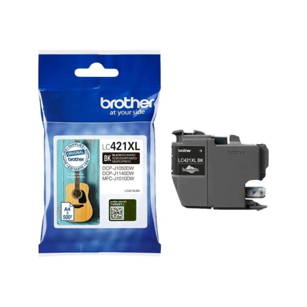 TINTEIRO BROTHER LC421XL PRETO (500p) ORIGINAL