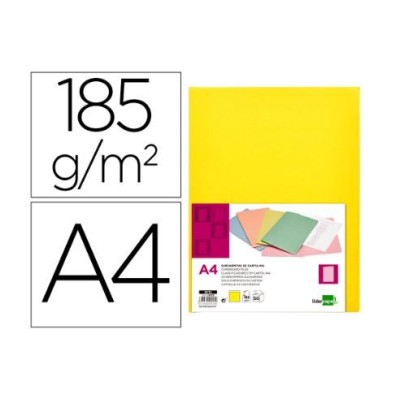 PASTA CLASSIFICADOR LP EM CARTOLINA DE 180gr  A4  AMARELO  INTENSO
