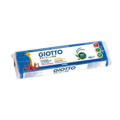 PLASTICINA GIOTTO PATPLUME 350gr. AZUL CLARO