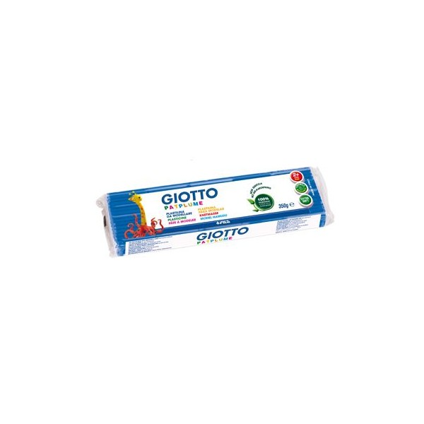 PLASTICINA GIOTTO PATPLUME 350gr. AZUL CLARO