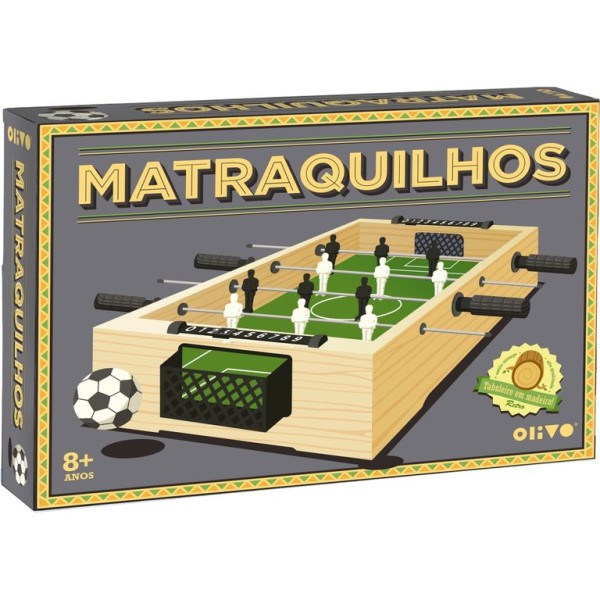 MATRAQUILHOS DE MESA OLIVO 43x31x8cm +36M