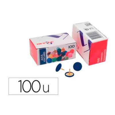 PIONESES REVESTIDOS C/ CAPA "L"  AZUL Cx100unid.