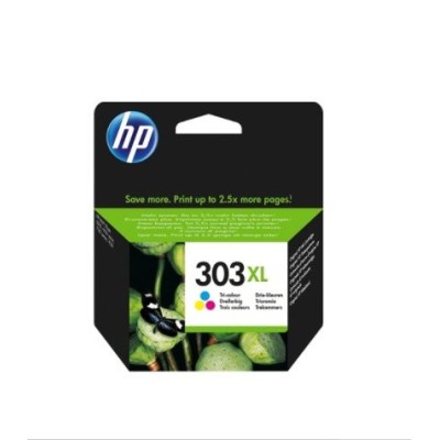 TINTEIRO HP 303XL TRICOLOR ORIGINAL