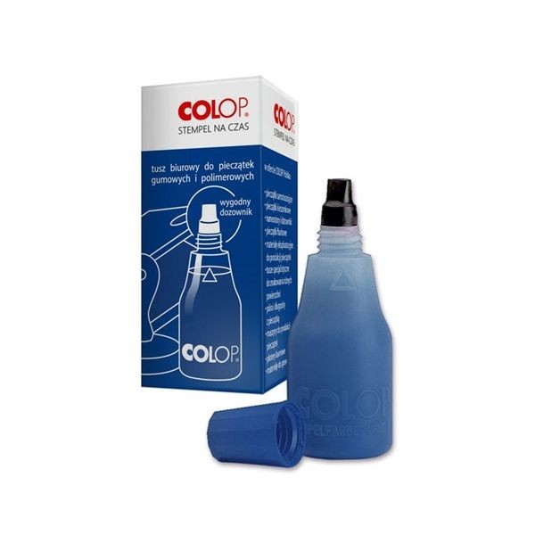 TINTA PARA CARIMBO COLOP INK 801 AZUL