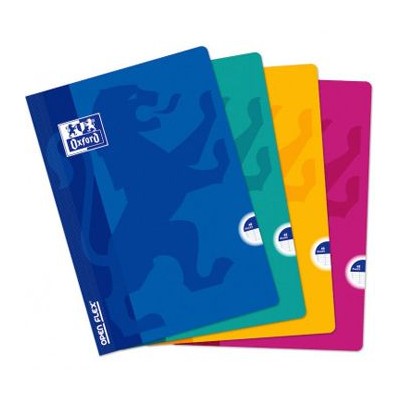CADERNO AGRAFADO OPENFLEX OXFORD A5 48FLS 90gr. PAUTADO CORES SORTIDAS