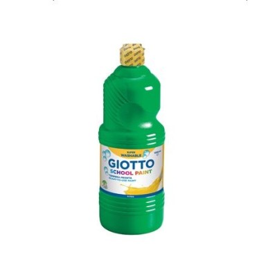 GUACHE LIQUIDO GIOTTO ESCOLAR (LAVAVEL) 1LT VERDE ESCURO