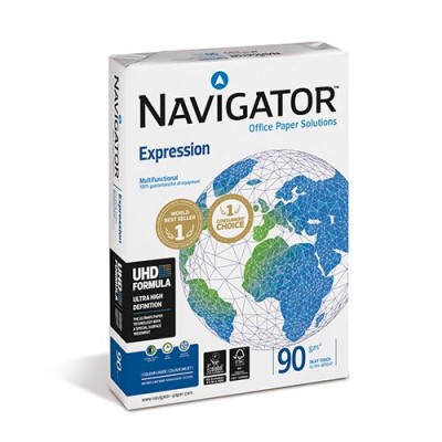 RESMA PAPEL FOTOCOPIA NAVIGATOR A4 90GR.