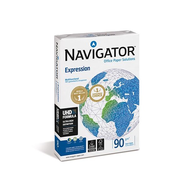 RESMA PAPEL FOTOCOPIA NAVIGATOR A4 90GR.
