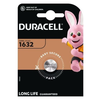BLISTER 1x PILHA LITHIUM DURACELL CR1632 3V