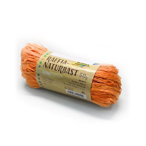 NOVELO FIO RAFIA 50gr. LARANJA