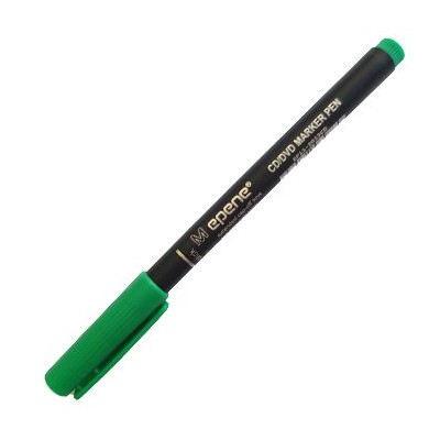 MARCADOR ACETATO PERMANENTE EPENE PT MEDIA 1.0mm - VERDE