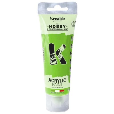 BISNAGA TINTA ACRILICA TOY COLOR 75ML VERDE CLARO