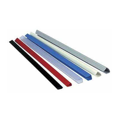 BAGUETE ENCADERNAÇAO 5MM A4 BRANCO Cx.100unid.