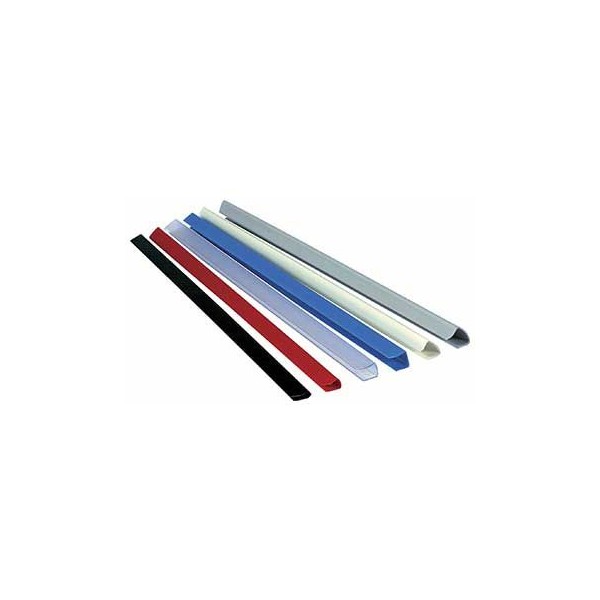 BAGUETE ENCADERNAÇAO 5MM A4 BRANCO Cx.100unid.