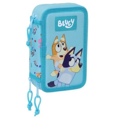 ESTOJO BLUEY TRIPLO C/ 37 PECAS
