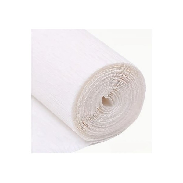 PAPEL CREPE CREPAO FLORISTA  0,50x2,5MT BRANCO 720