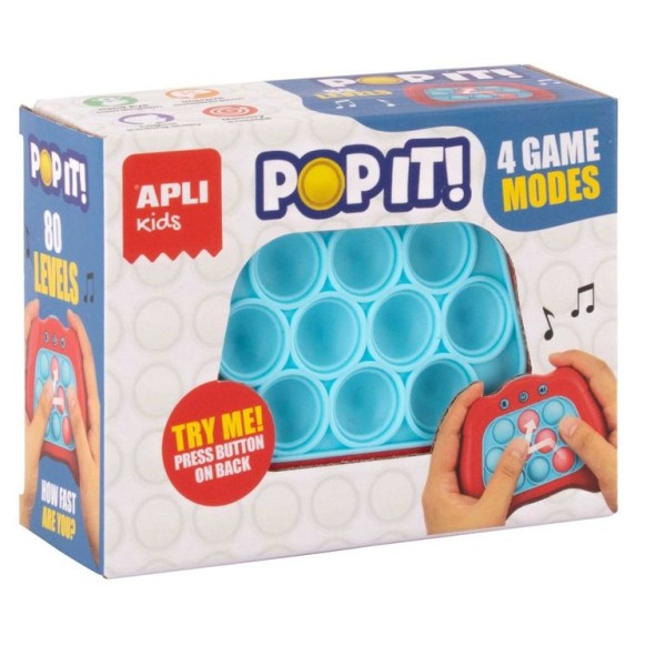 JOGO APLI KIDS POP-IT ELECTRONICO CORES SORTIDAS  (C/ PILHAS 3xAAA)