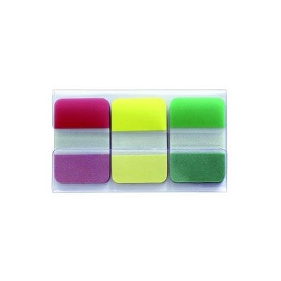 SINALIZADOR INFONOTES INDEX 25x38mm VERMELHO + AMARELO + VERDE