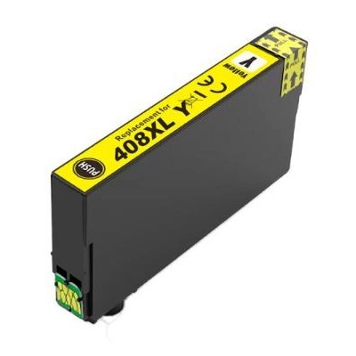 TINTEIRO COMPATIVEL C/ EPSON 408L XL AMARELO 1.7K