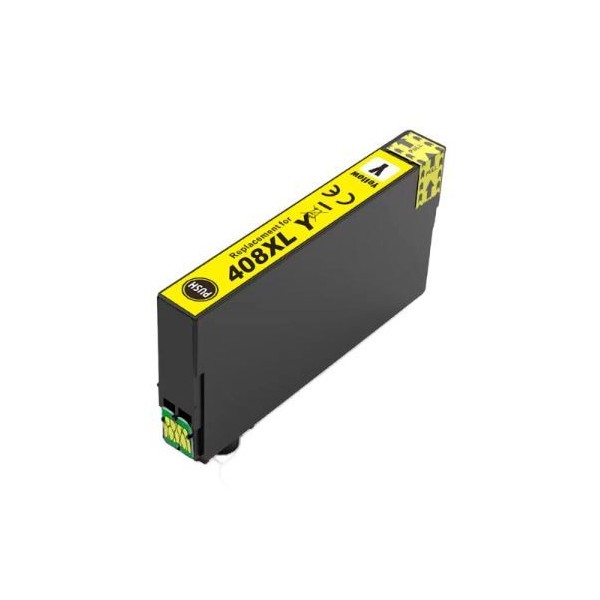TINTEIRO COMPATIVEL C/ EPSON 408L XL AMARELO 1.7K