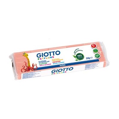 PLASTICINA GIOTTO PATPLUME 350gr.  ROSA CARNE