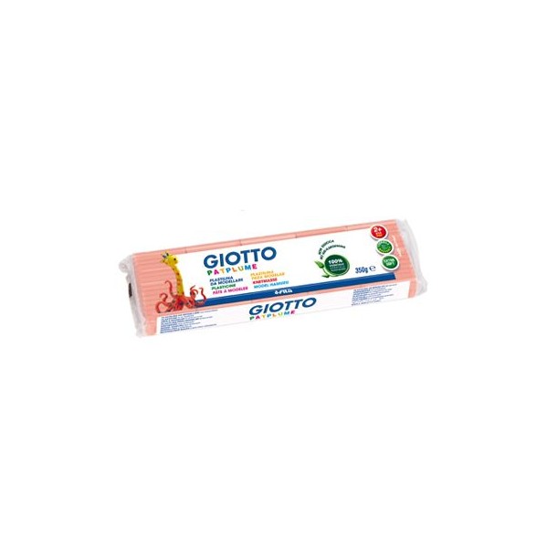 PLASTICINA GIOTTO PATPLUME 350gr.  ROSA CARNE