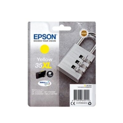 TINTEIRO EPSON 35XL AMARELO ORIGINAL