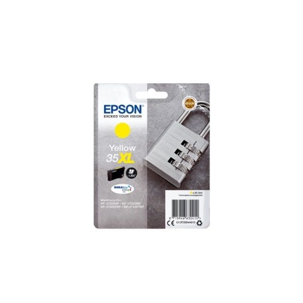 TINTEIRO EPSON 35XL AMARELO ORIGINAL